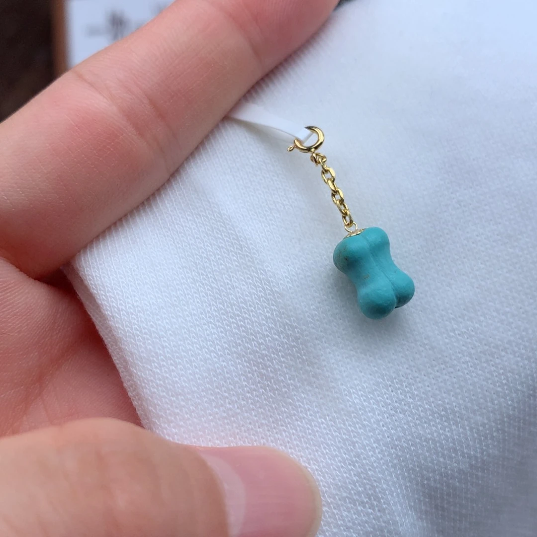 绿松石18K金镶嵌绿松石