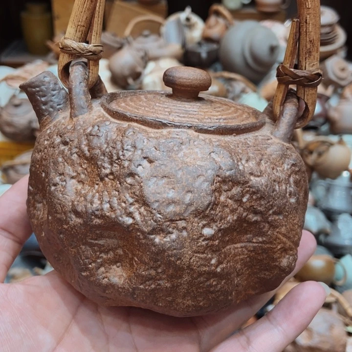 柴烧老岩泥高端茶器