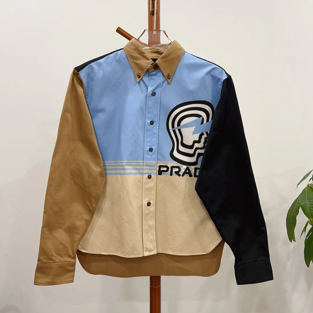 99新 Prada/普拉达 安洁利严选 衬衫 尺码S成色看直播 GSS24429