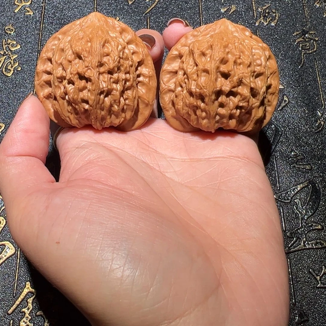 文玩核桃吊坠崔凯公子帽45手把件130