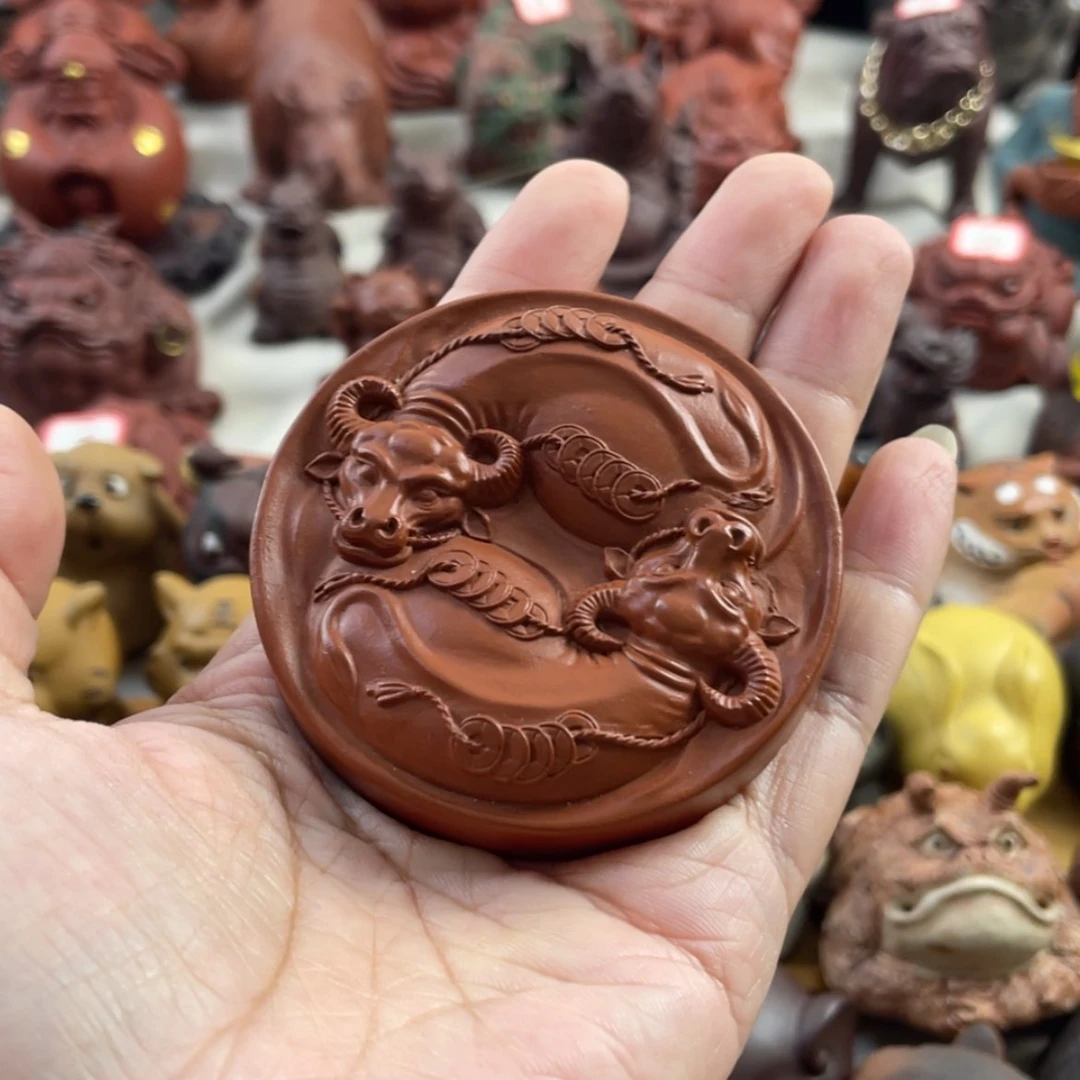 【闪购商品】紫砂茶宠紫砂盖置