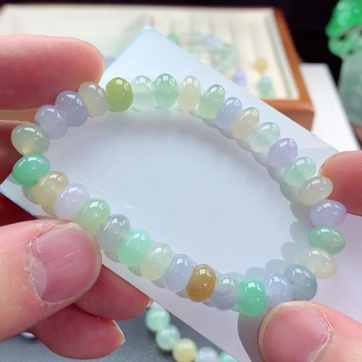 未镶嵌手链翡翠翡翠