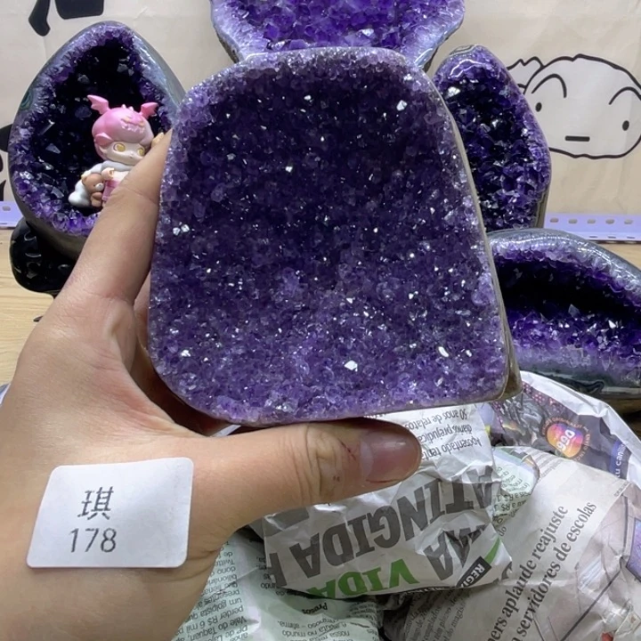 未镶嵌珠宝半成品紫晶