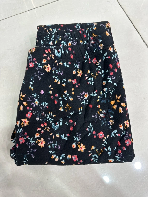 女款碎花保暖裤187000