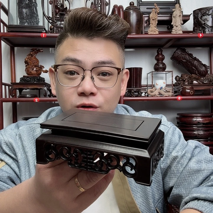 紫光檀工艺品底座