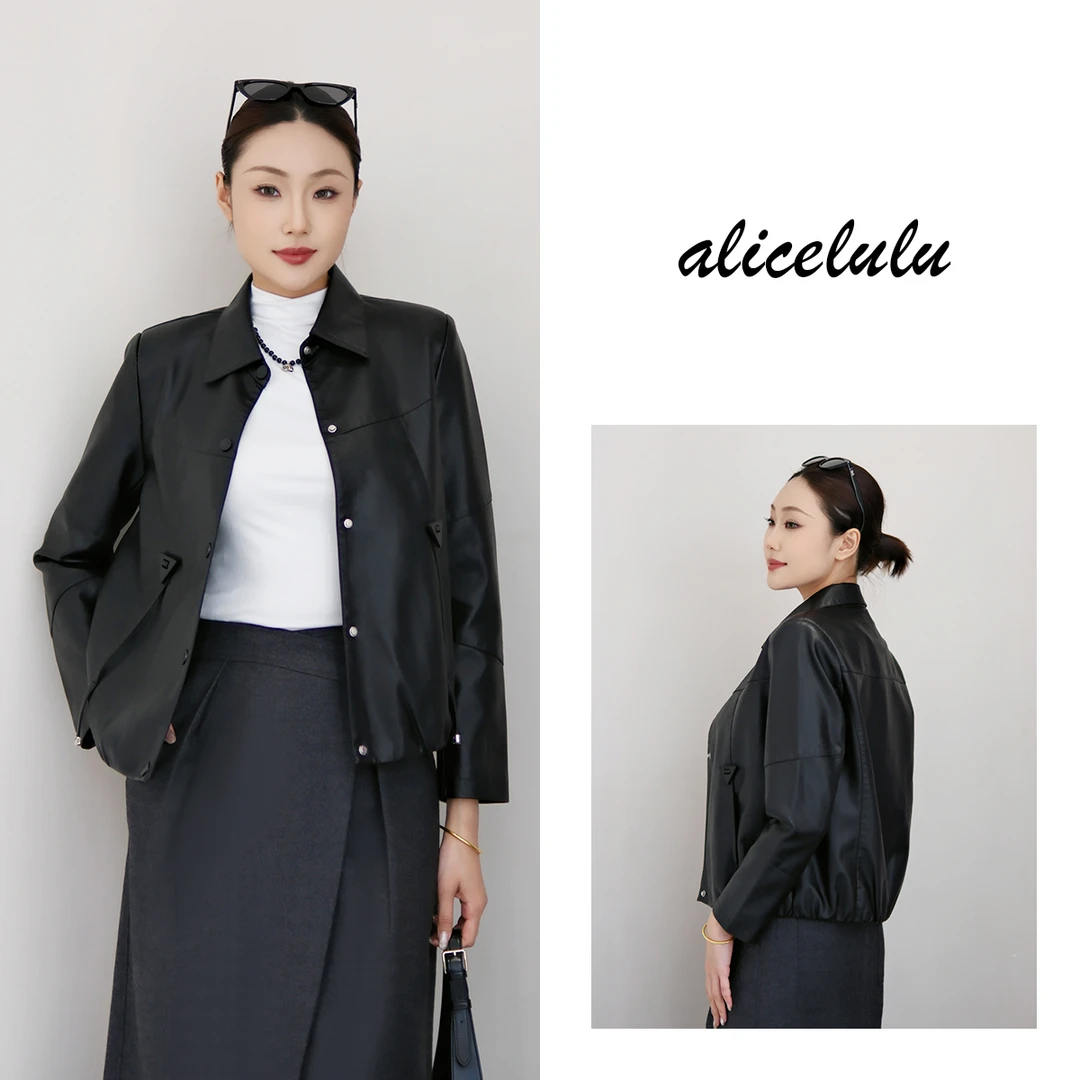 1 ALICE“摩登先锋”短外套 特调红咖 版型经典 S2142078Ur