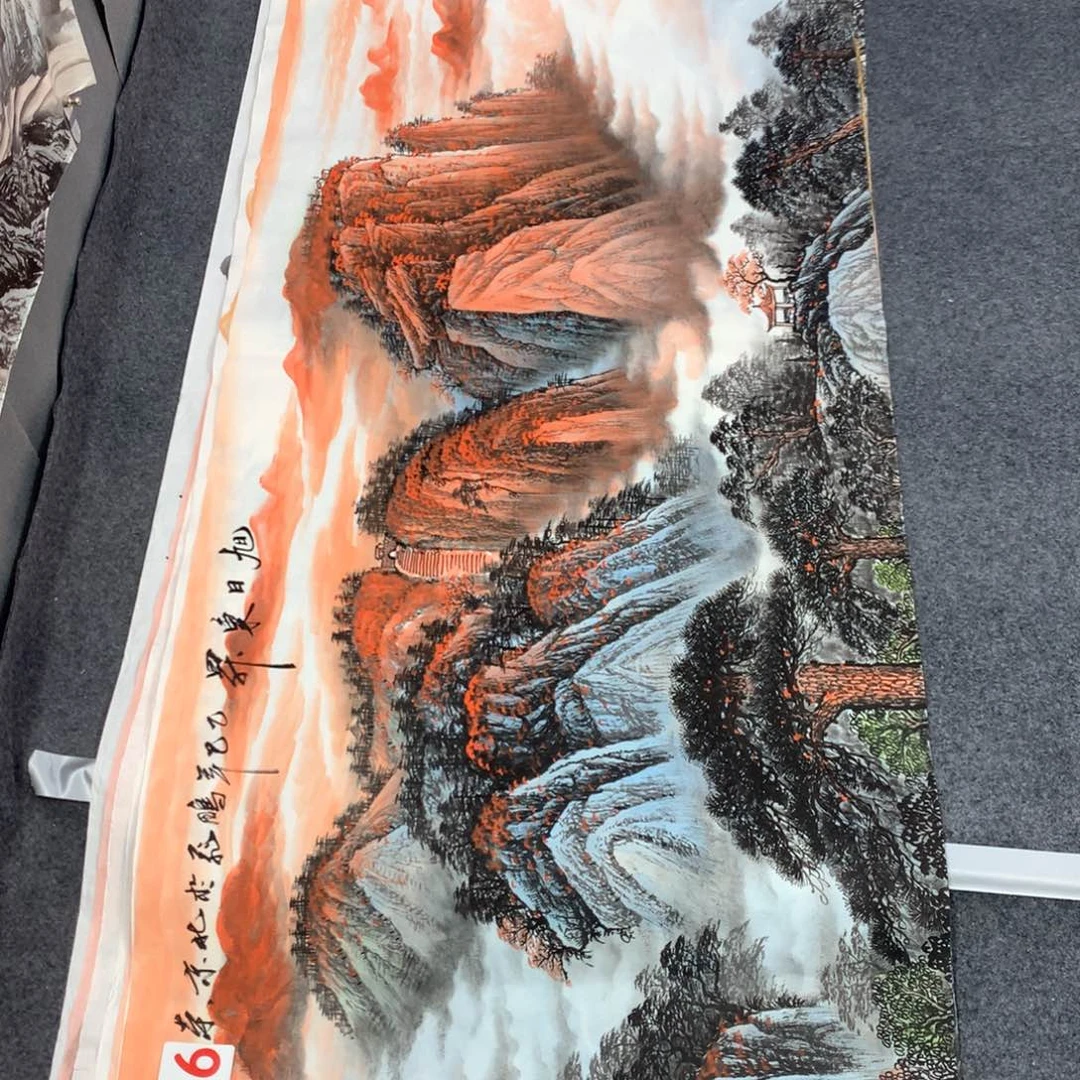 【闪购商品】虎**威年画艺术作品欣赏