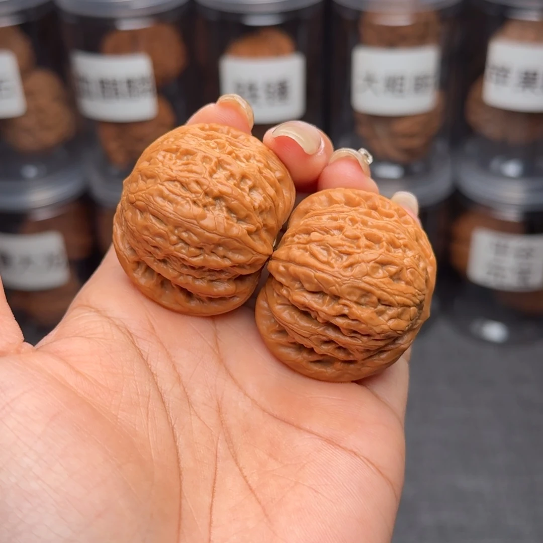 把件文玩核桃圆球铁锤