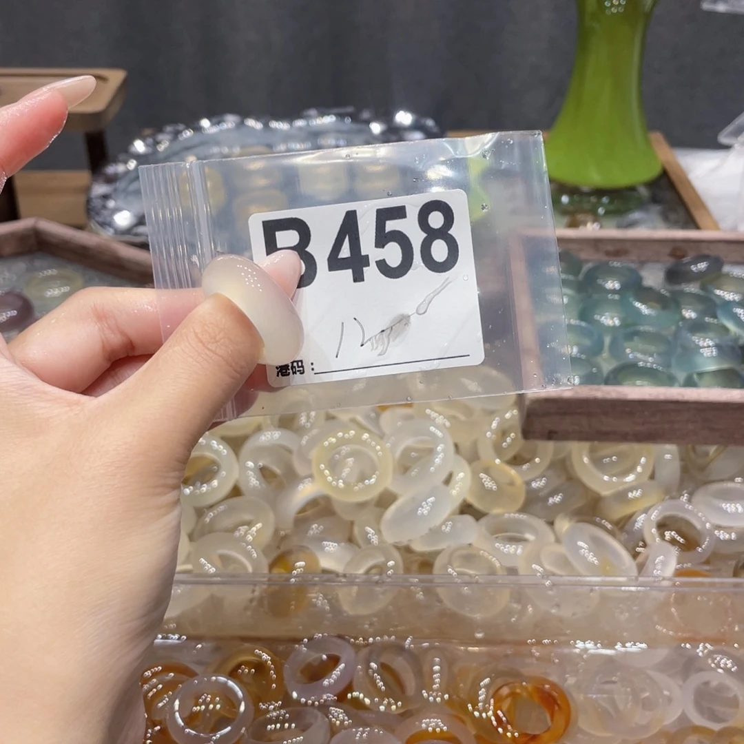 玛瑙/玉髓未镶嵌戒指458