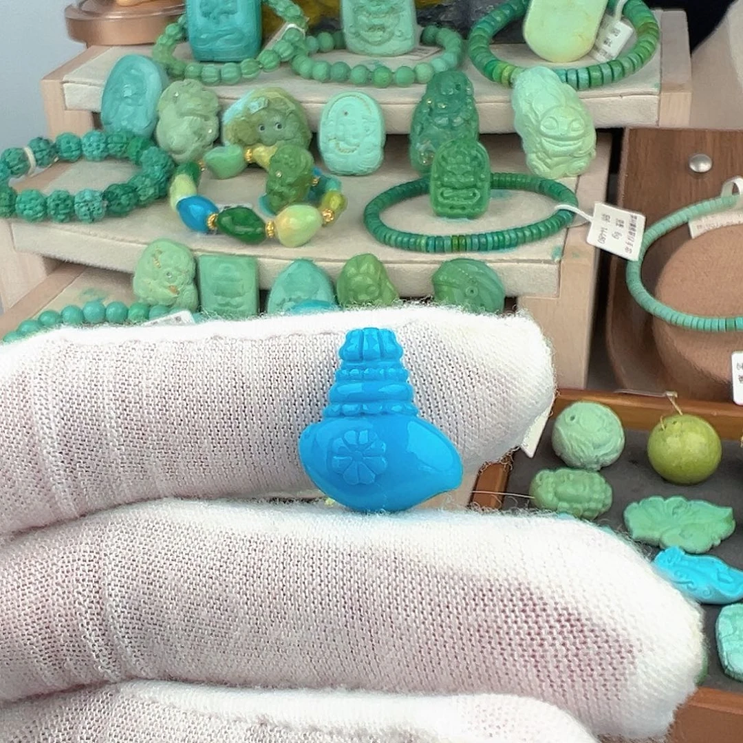 绿松石未镶嵌主播夏