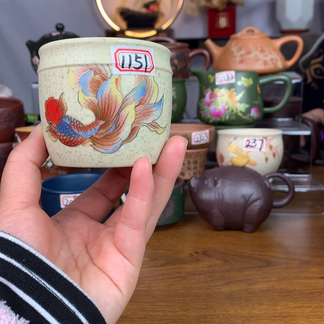 紫砂茶杯宜兴紫砂茶具