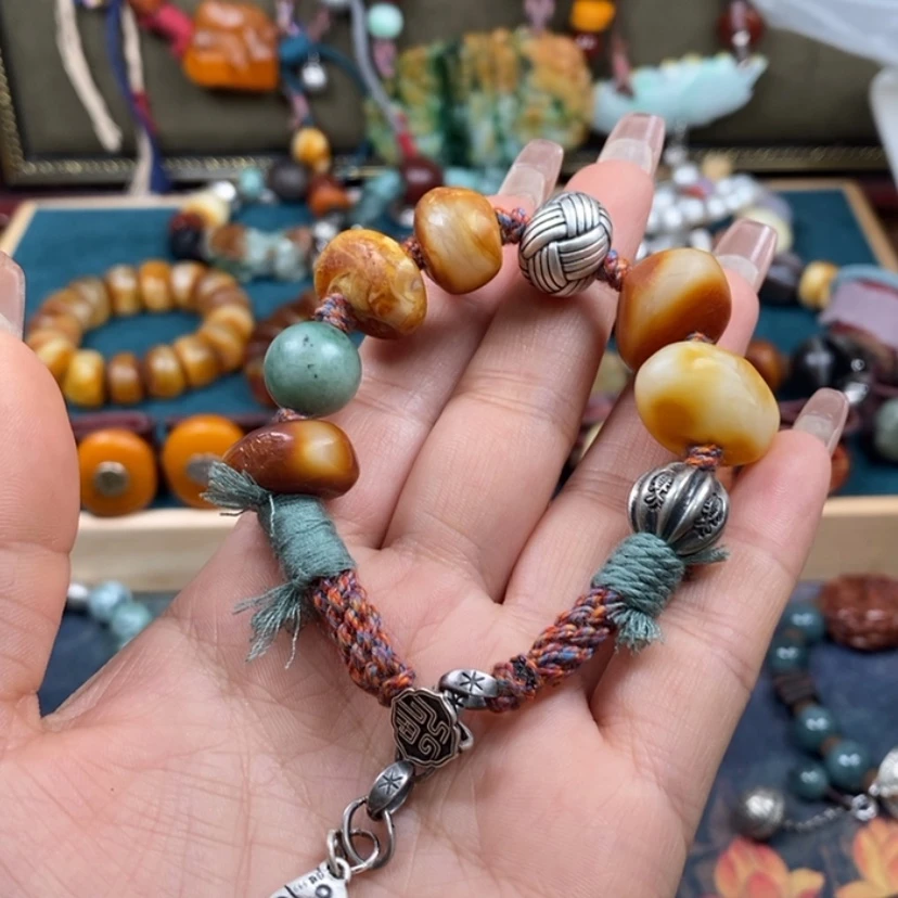 【闪购商品】蜜蜡手链未镶嵌手链