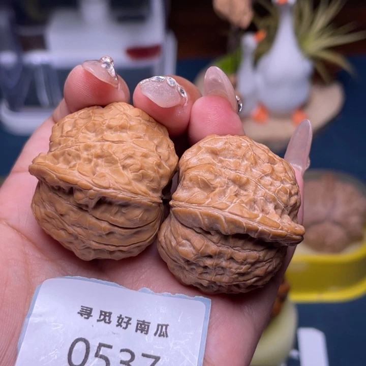 Y***X文玩核桃把件南瓜墩40-0537