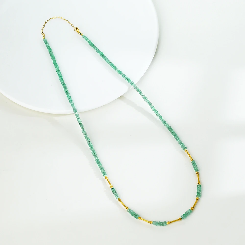 18K祖母绿项链（40+5）44636
