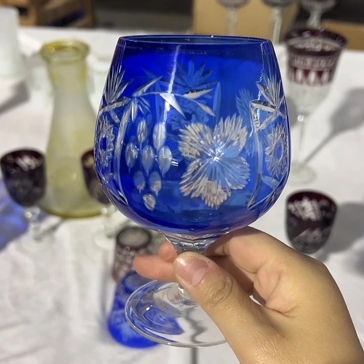 水晶玻璃手柄款微瑕一个
