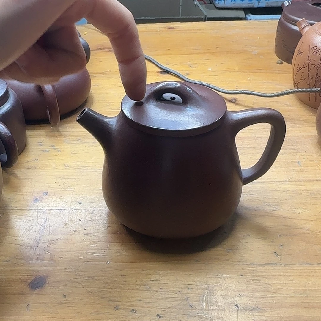 紫砂茶壶民间手艺人全手工制作