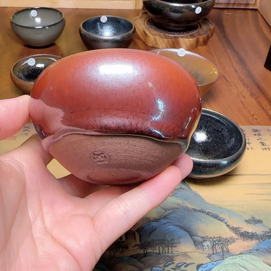 茶盏96 龙窑柴烧窑柴烧