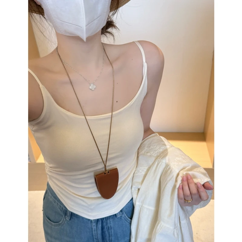 NGGAI韩系显瘦内搭美背吊带背心