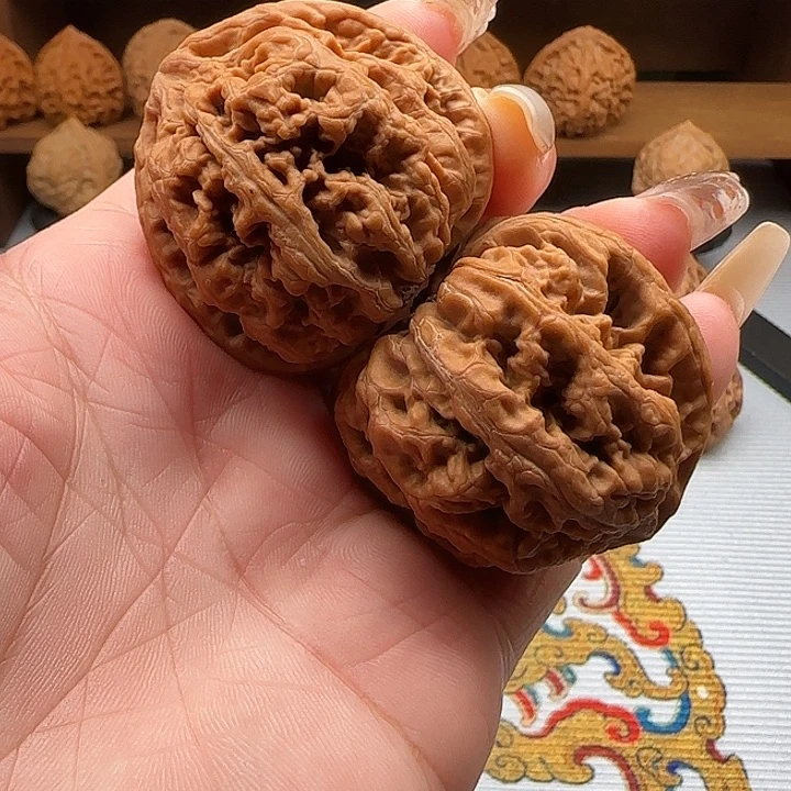 把件文玩核桃原装粗筋