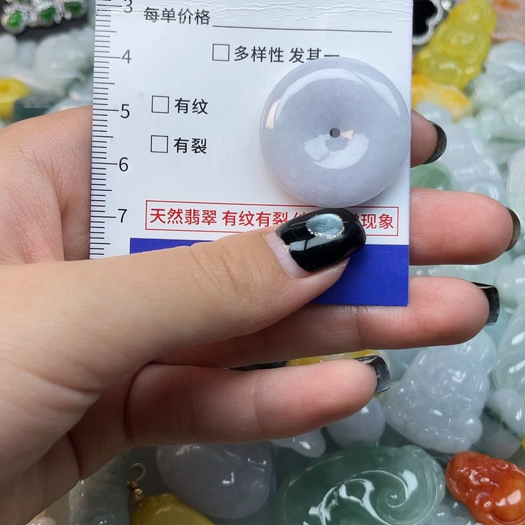 翡翠未镶嵌颈饰828