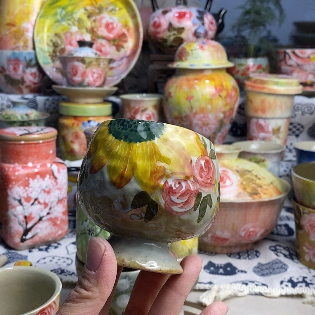 瓷片手绘陶瓷年货节福利多多