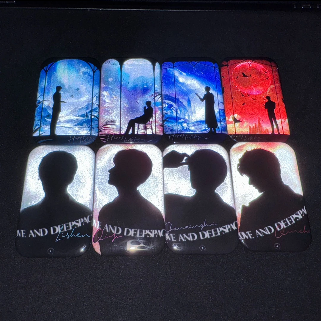 《恋与深空》 心动文创系列二创同人纪念版吧唧盲盒（60款）