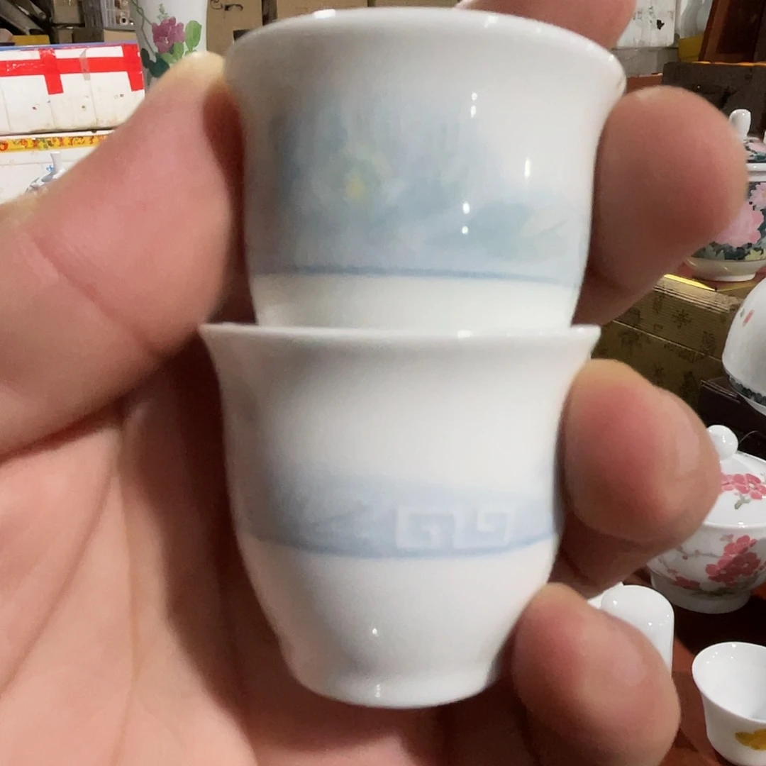 醴陵老厂瓷微瑕慎拍