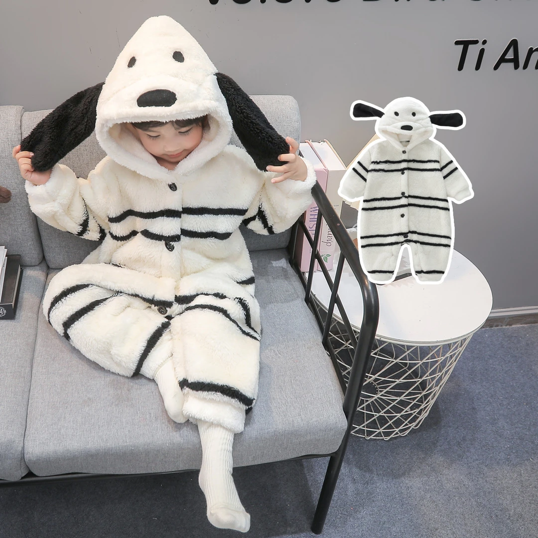 男童珊瑚绒连体睡衣秋冬季2025新款婴儿宝宝睡袋儿童法兰绒防踢被