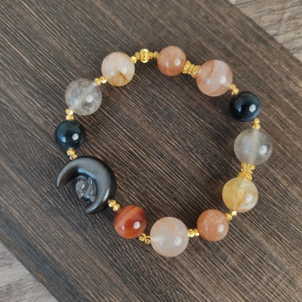 水冰月 水晶多宝设计