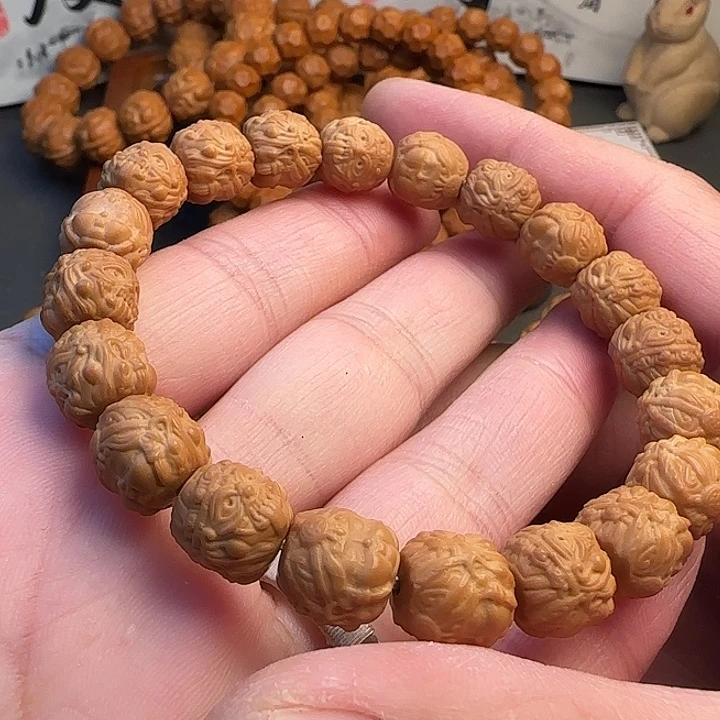 猴头核桃手串全品精工扎基拉姆尺寸11mm