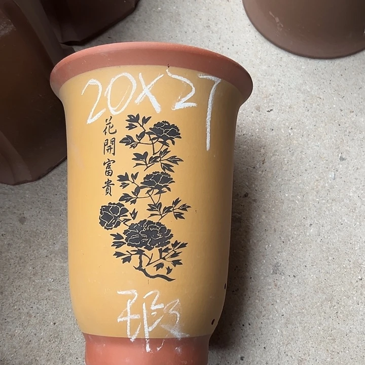 紫砂花盆宜兴紫砂花盆