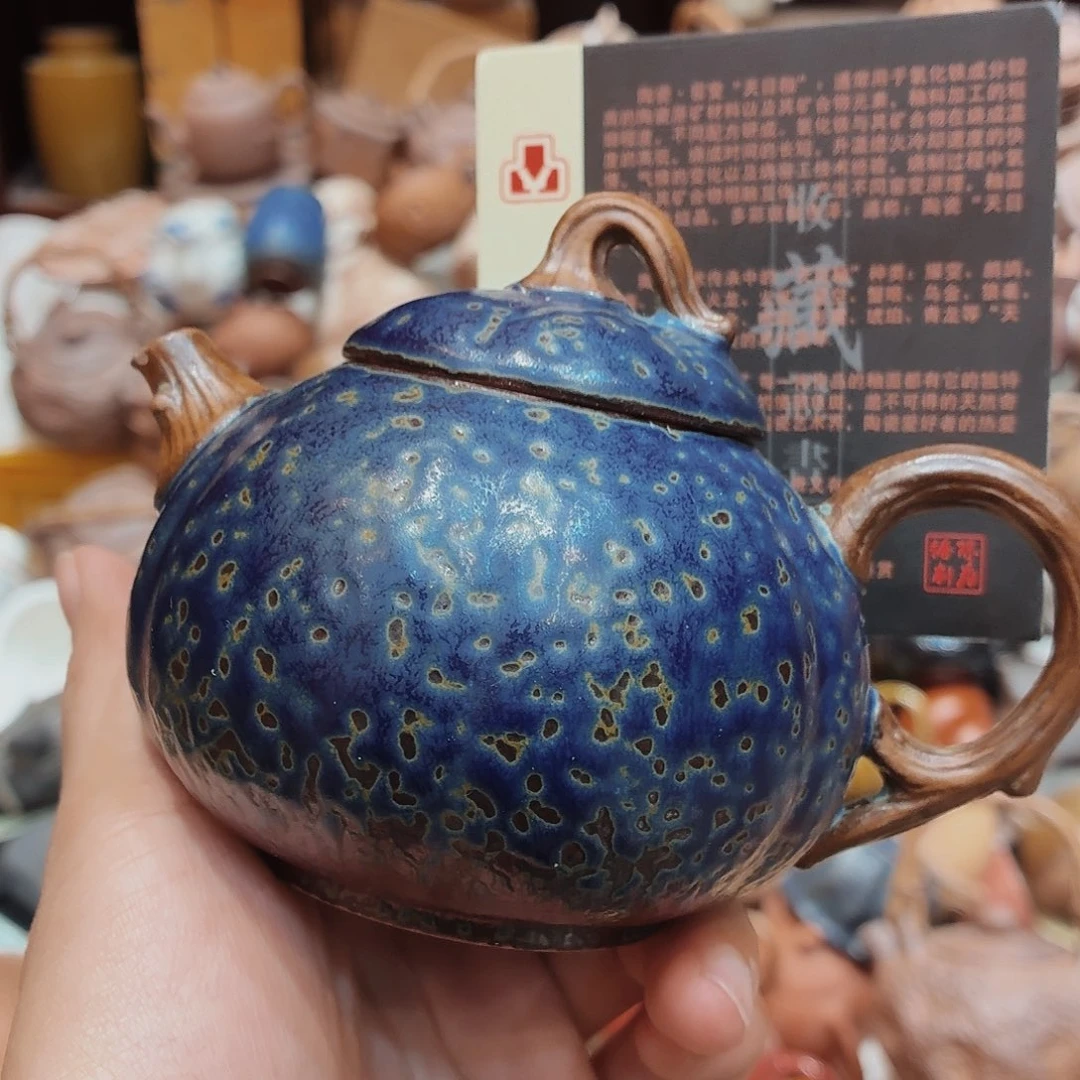 柴烧老岩泥高温茶器皿