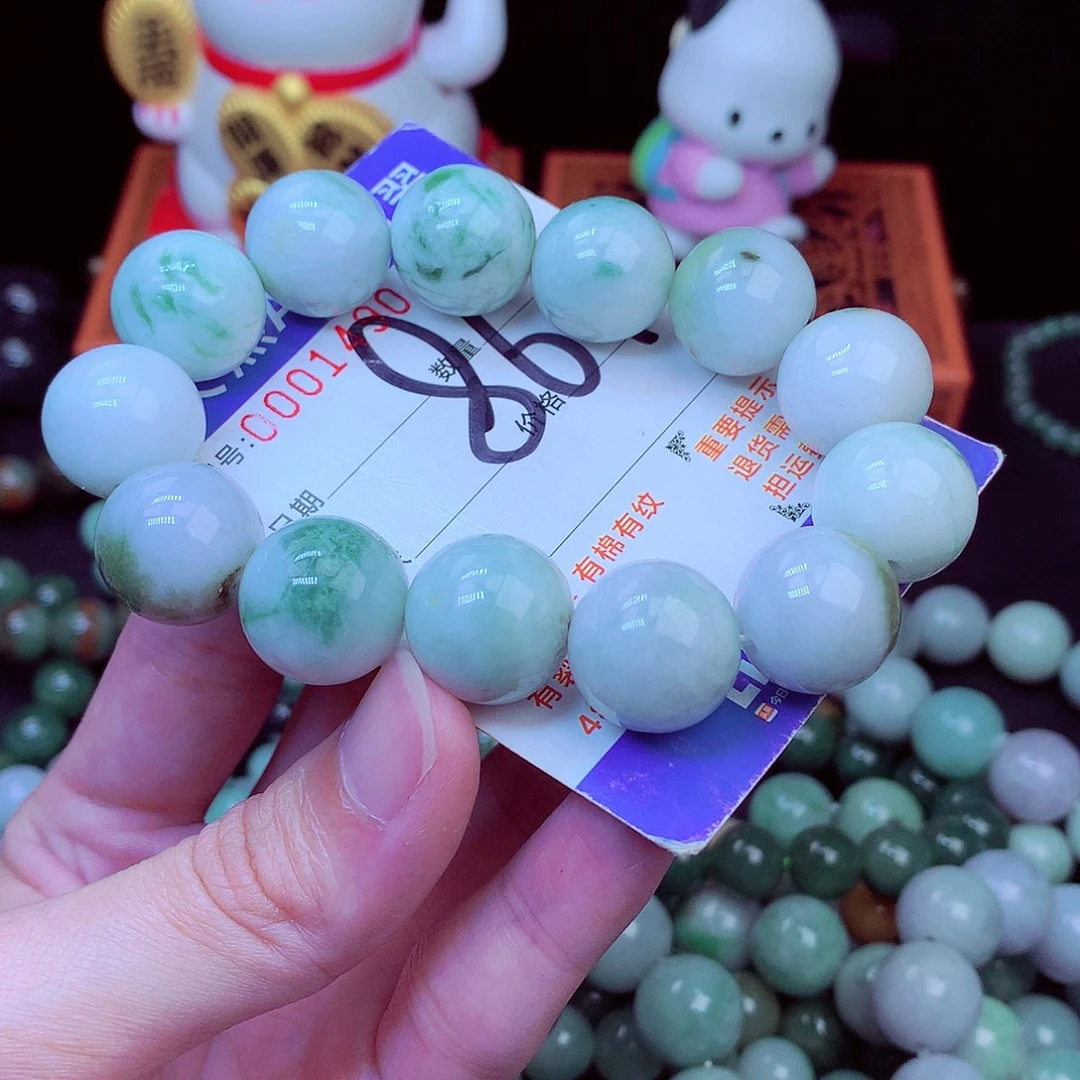 翡翠未镶嵌毛衣链