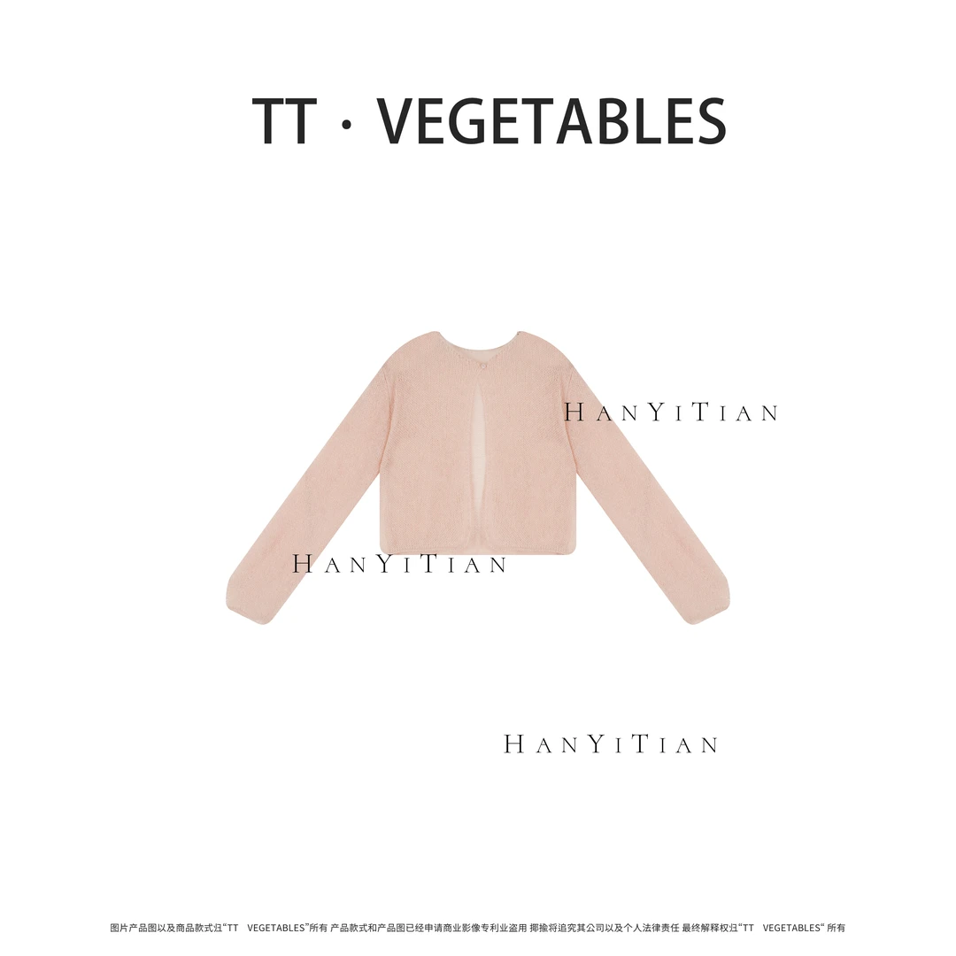 佘月 针织宽松春季新款毛衣复古女511127