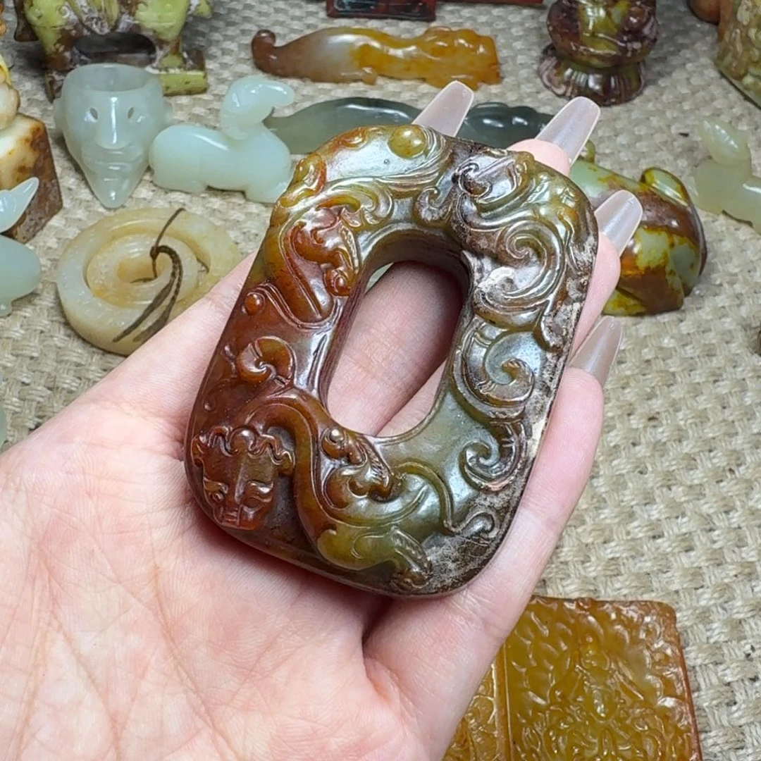 白玉菩提吊坠挂件