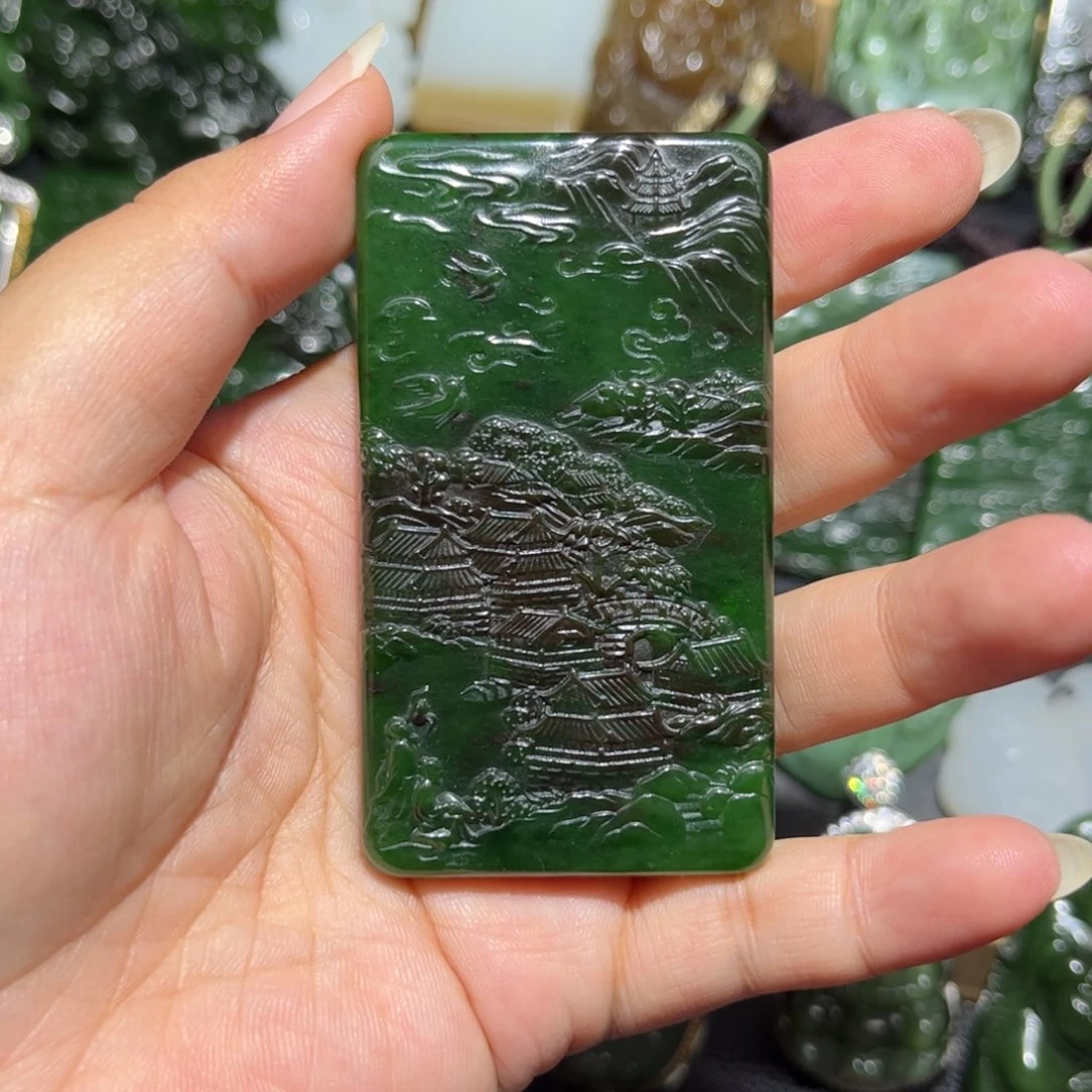 颈饰未镶嵌和田玉