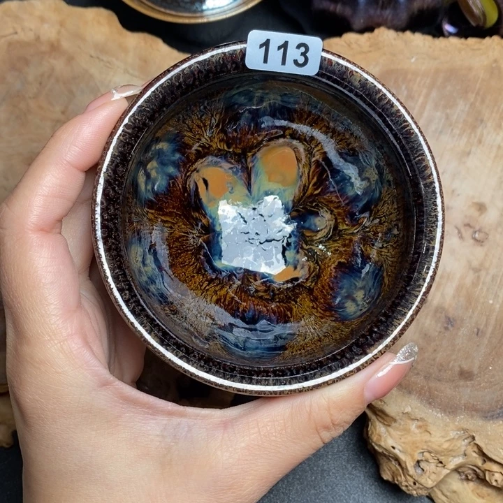 茶盏建窑建盏主人杯113