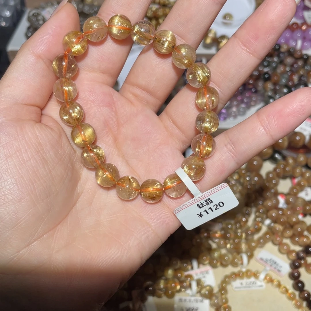 水晶未镶嵌手链手链