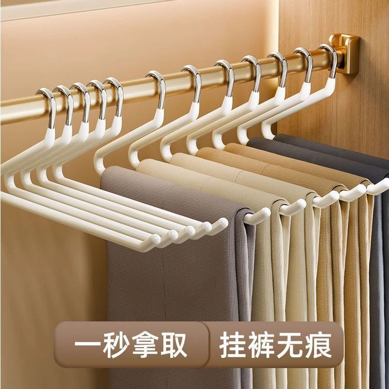 鹅型裤架挂钩挂衣架鹅形家用挂裤子衣架两用防滑无痕衣架带晾衣架