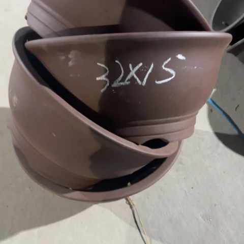 紫砂花盆100-4。100-4