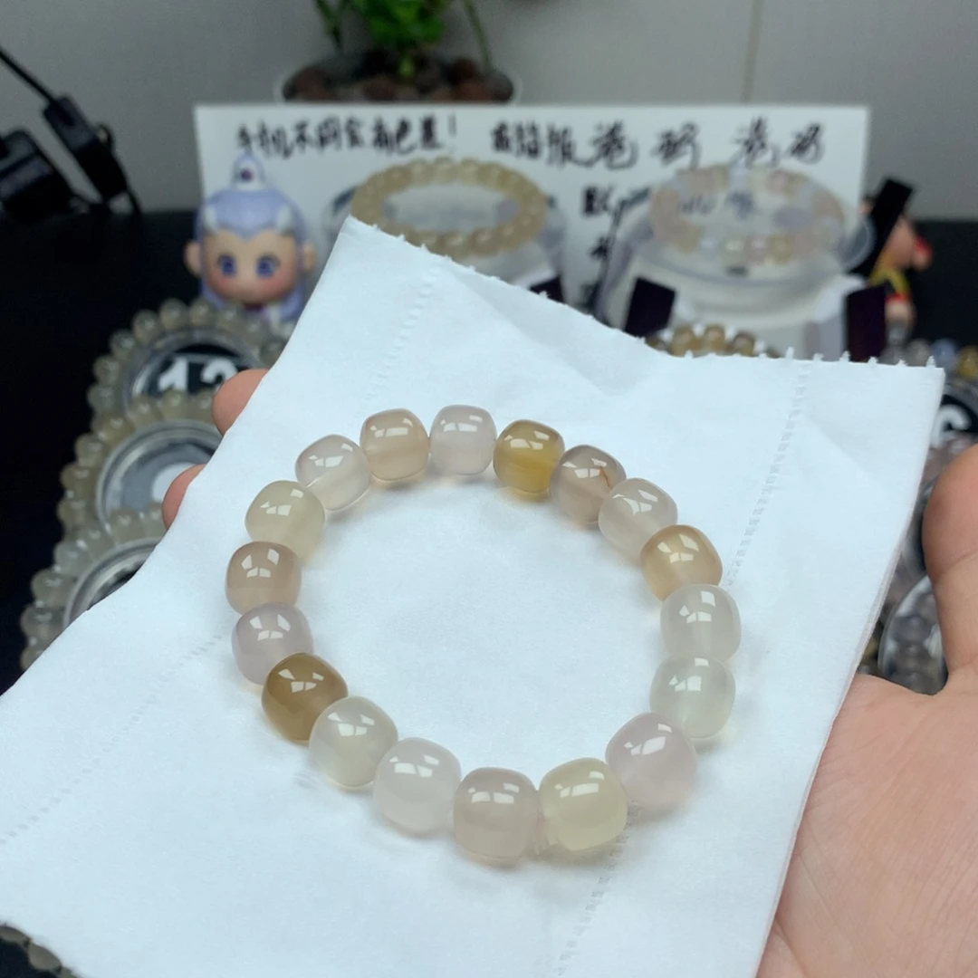 玛瑙/玉髓合金手链