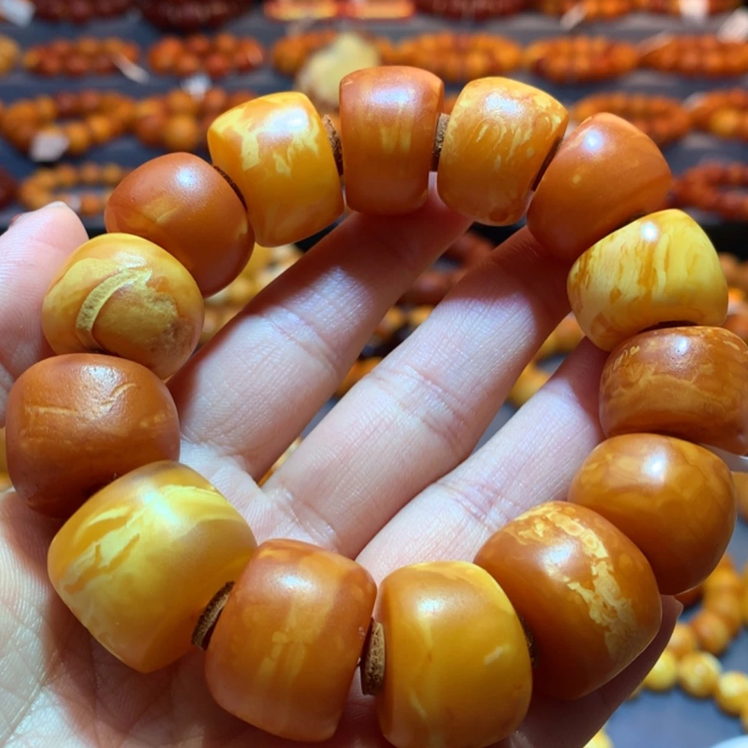 【闪购商品】未镶嵌蜜蜡手串蜜蜡手串