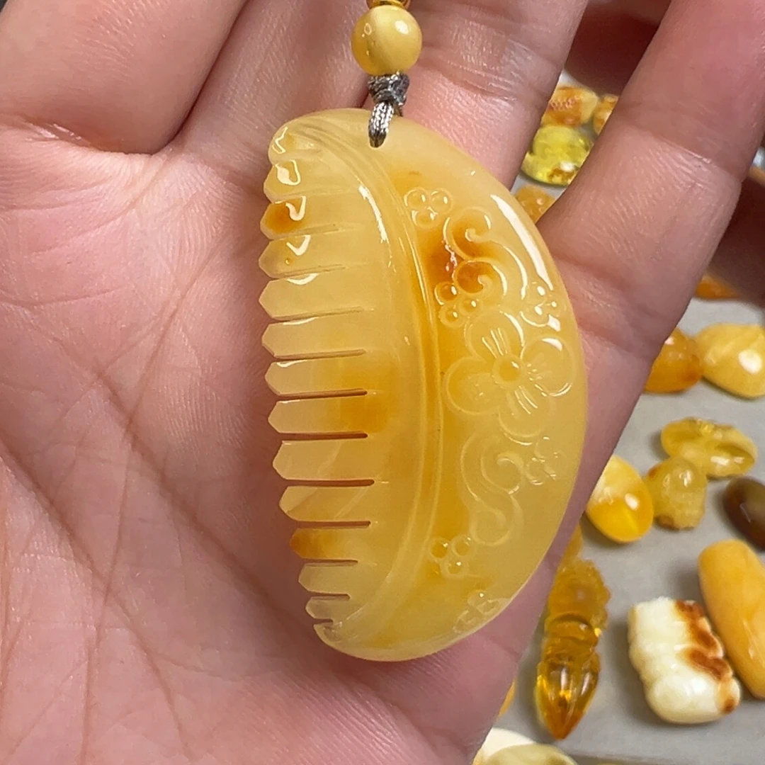 蜜蜡未镶嵌裸石蜜蜡