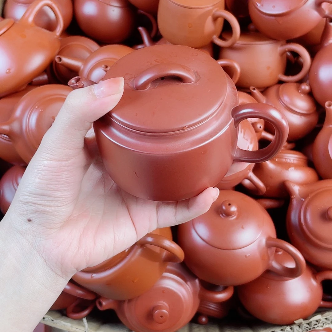 扬***航朱泥壶汉瓦160毫升