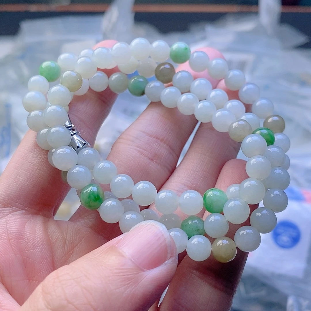 定制翡翠未镶嵌天然缅甸A货，拍一发一