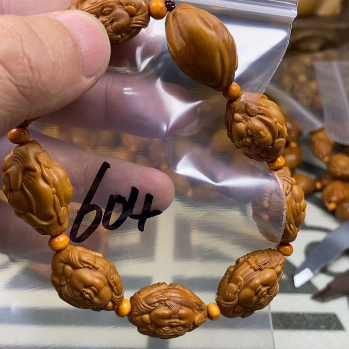 橄榄核手串/手链橄榄核雕工艺手串