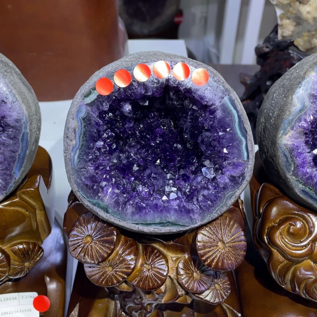 未镶嵌大型摆件（非配饰）紫晶