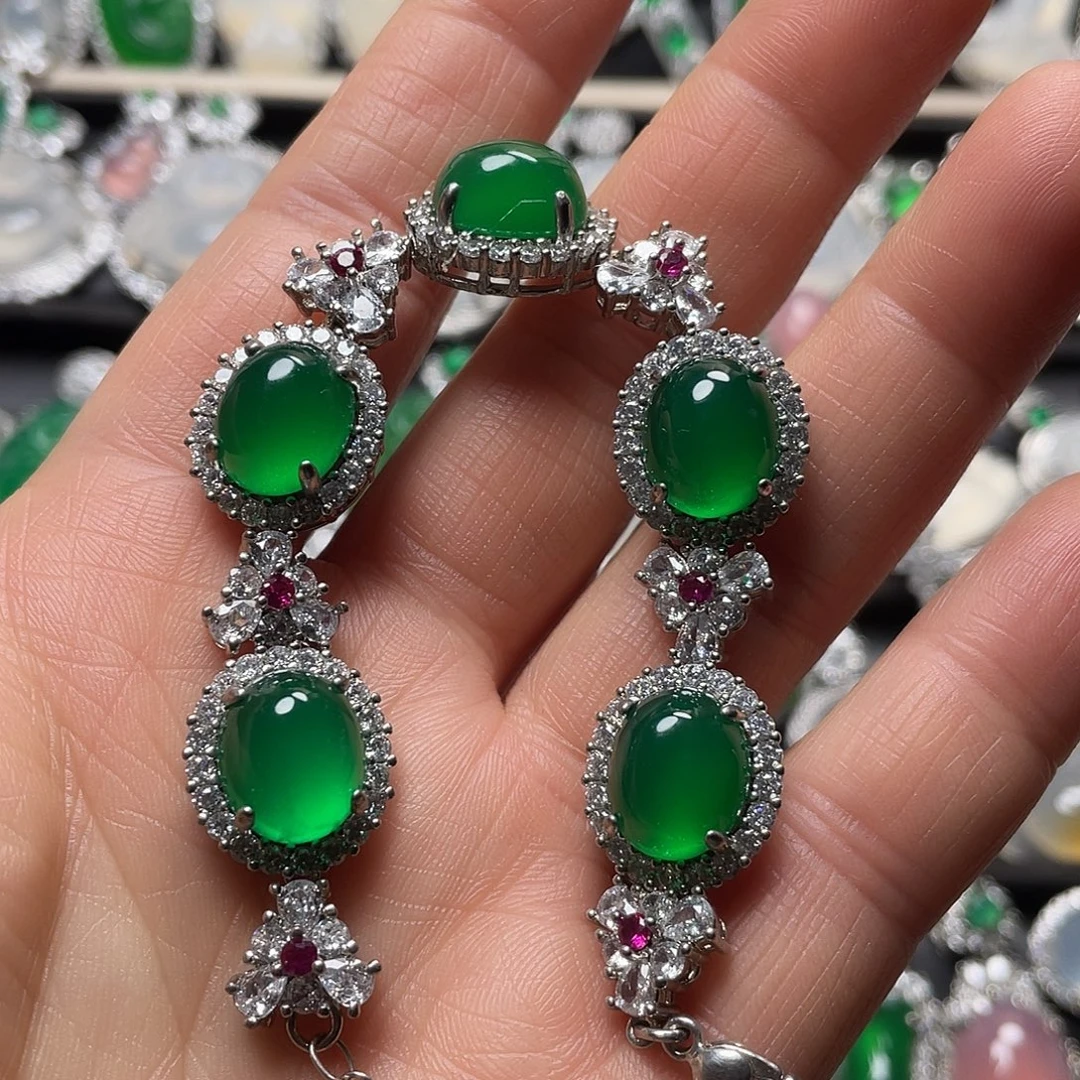 玛瑙/玉髓合金挂件