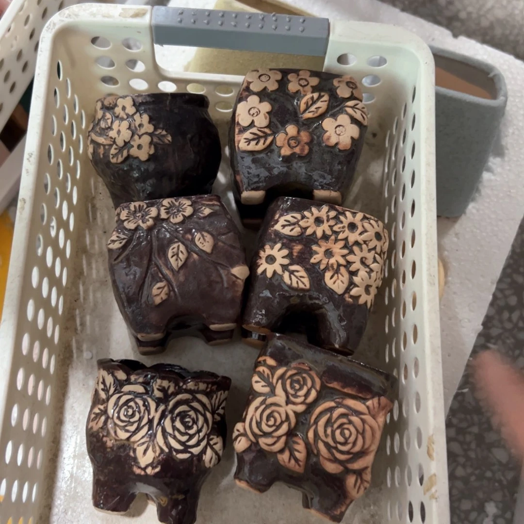 陶瓷多肉小花盆@@2