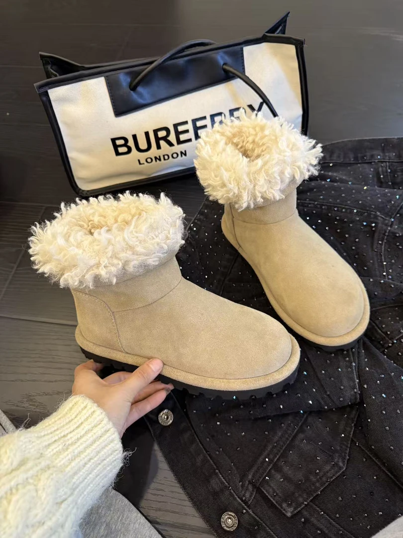 大金大码女鞋40-43保暖两穿洋气短靴